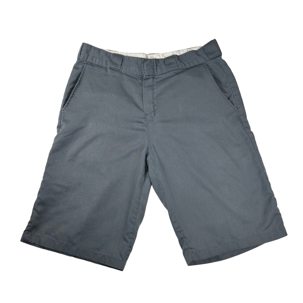 Dickies Regular Fit Work Shorts Charcoal‎ Gray Mens 34 WR981CH Twill Flat Front